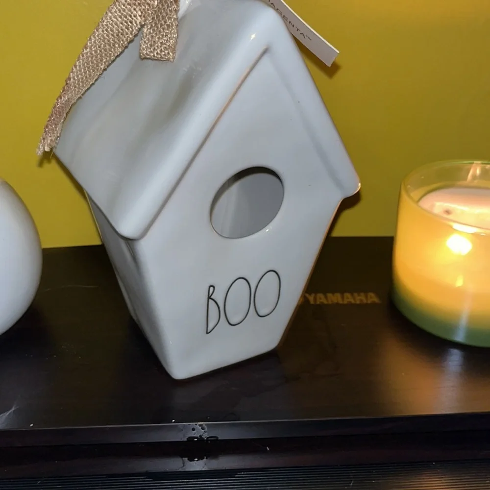 Rae Dunn “Boo” Birdhouse